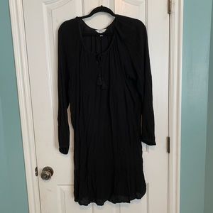 Black Boho Dress